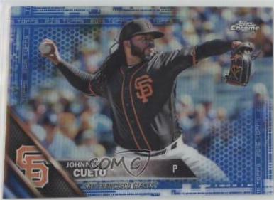 Johnny Cueto [Blue Refractor] #147
