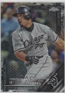 Jose Abreu [Black Refractor] #63
