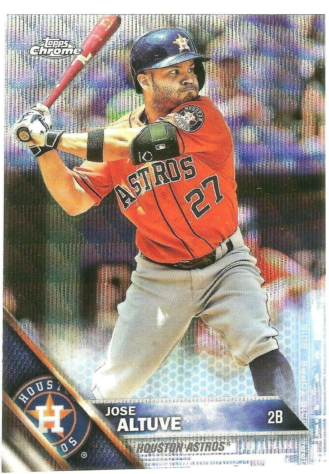 Jose Altuve [Blue Wave Refractor] #27