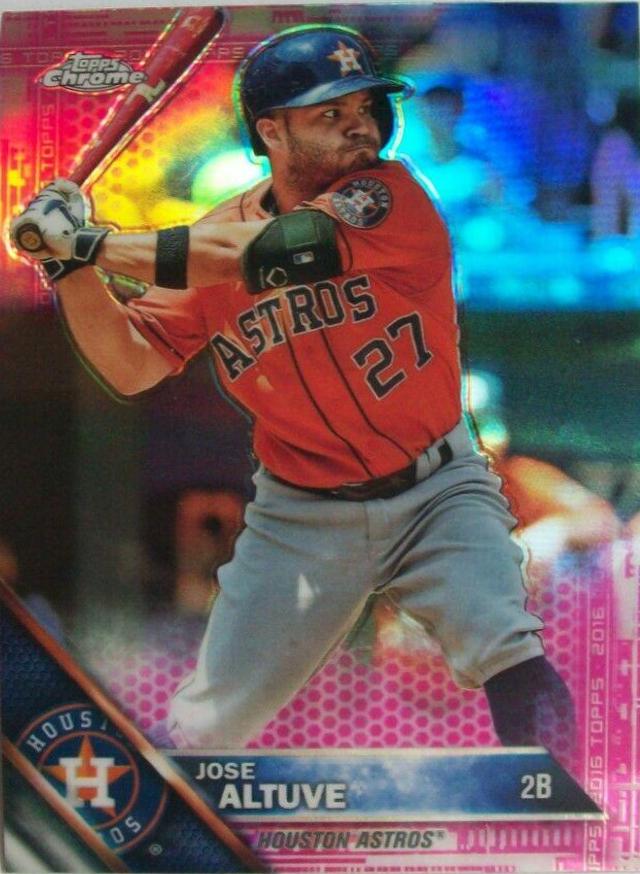 Jose Altuve [Pink Refractor] #27