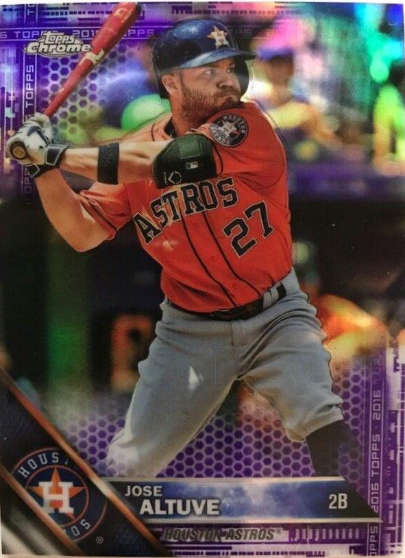 Jose Altuve [Purple Refractor] #27