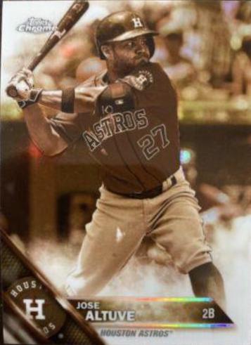 Jose Altuve [Sepia Refractor] #27