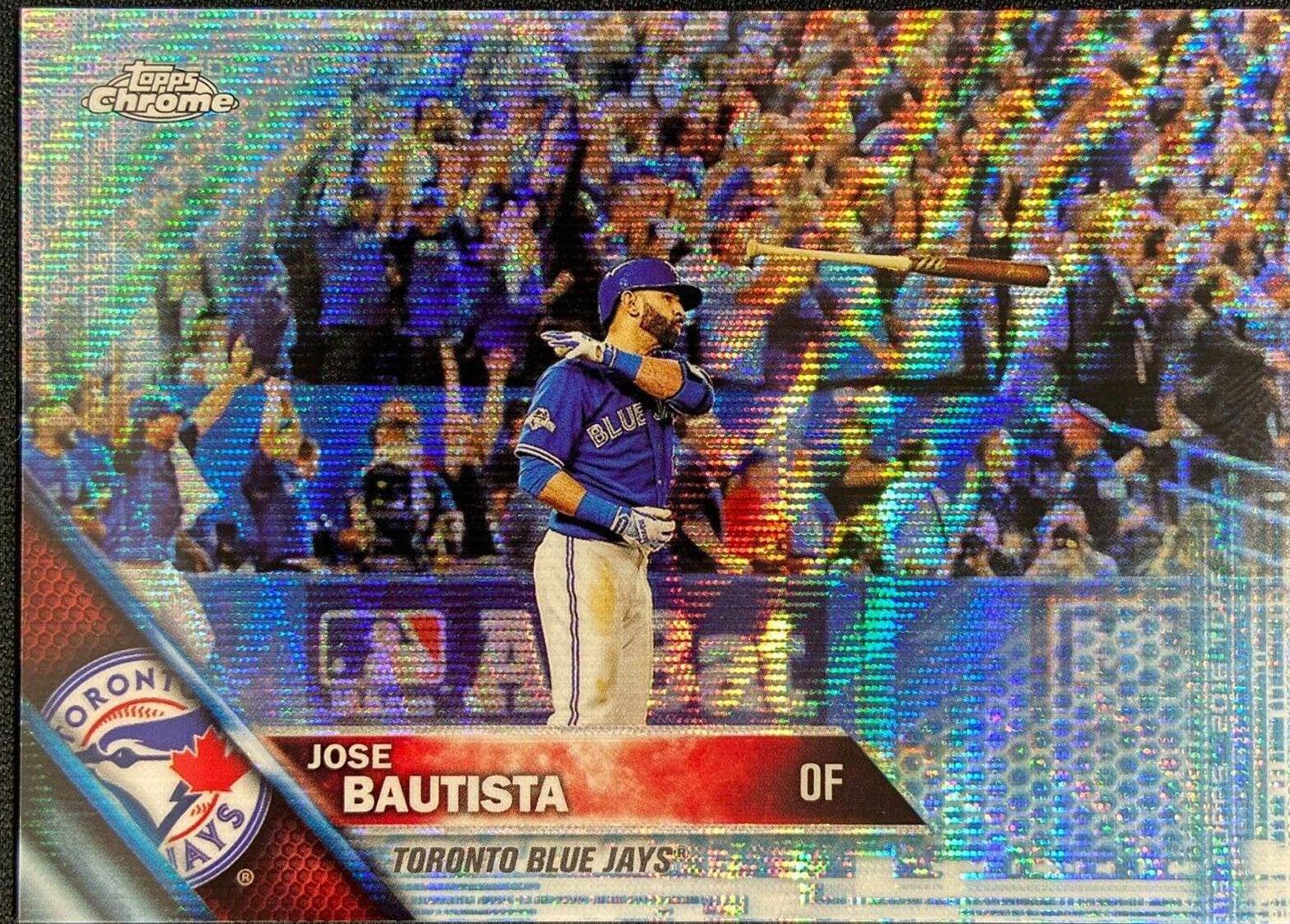 Jose Bautista [Blue Wave Refractor] #191