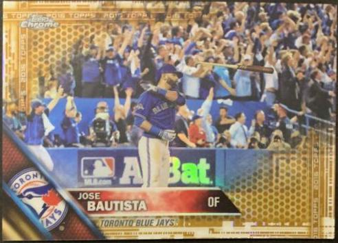 Jose Bautista [Gold Refractor] #191