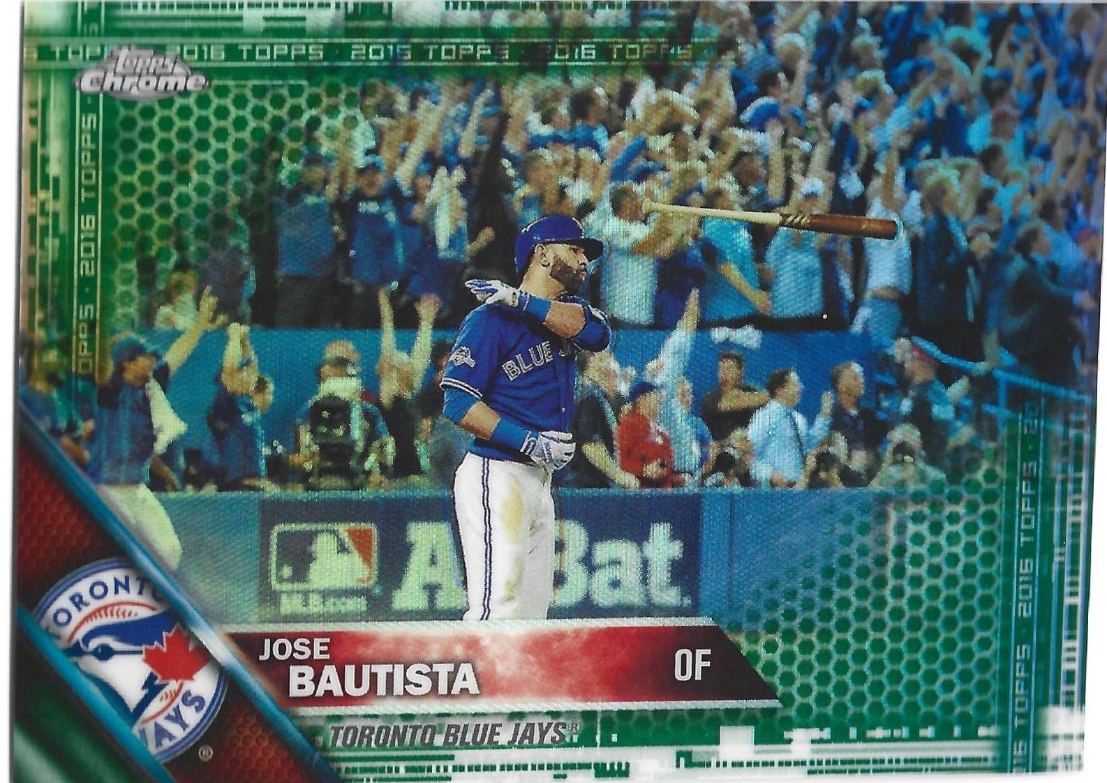 Jose Bautista [Green Refractor] #191