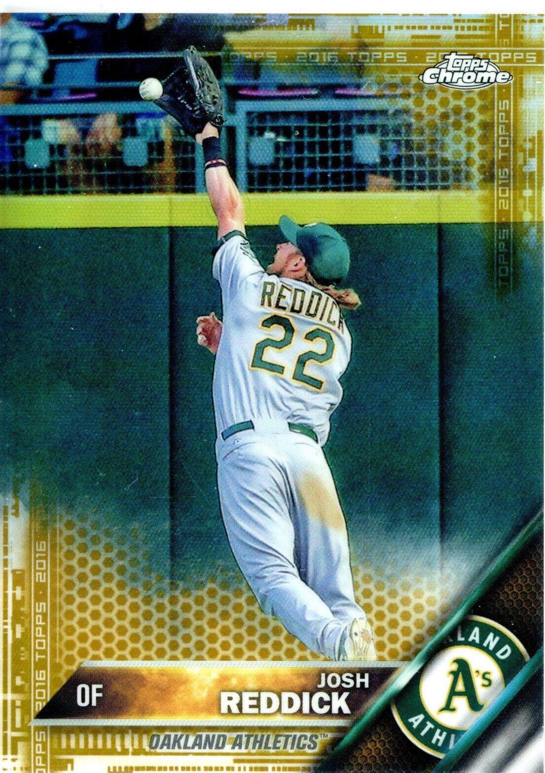 Josh Reddick [Gold Refractor] #90
