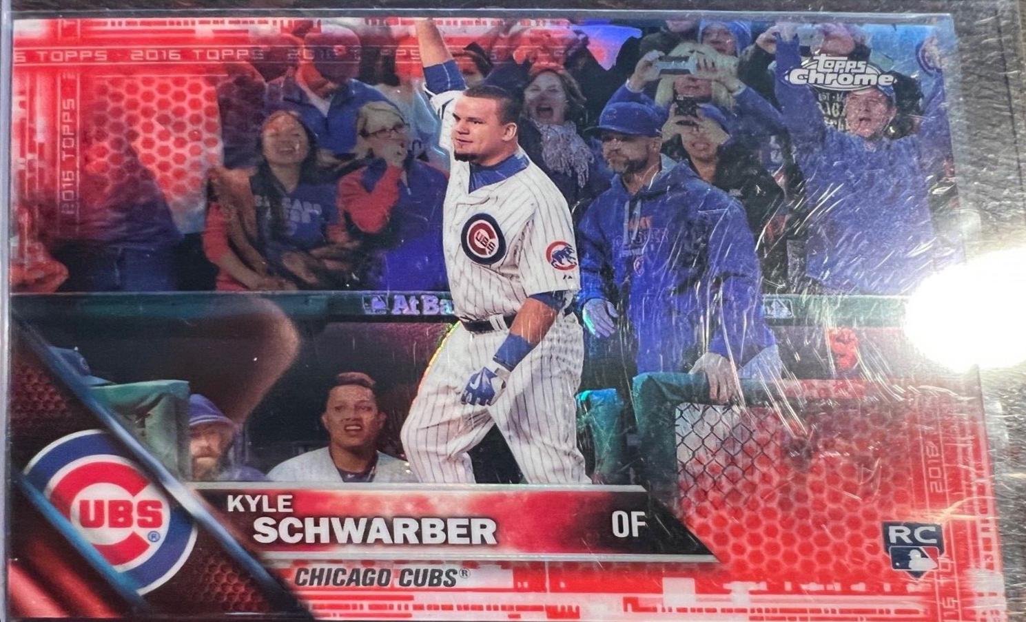 Kyle Schwarber [Red Refractor] #166