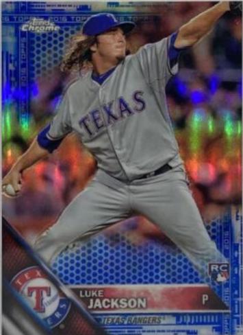 Luke Jackson [Blue Refractor] #124