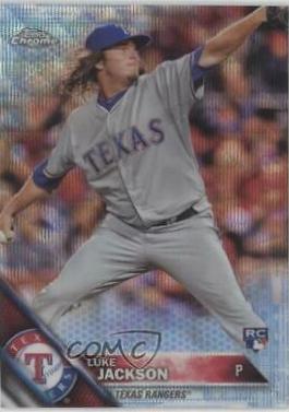 Luke Jackson [Blue Wave Refractor] #124