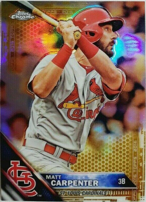 Matt Carpenter [Gold Refractor] #157