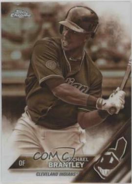 Michael Brantley [Sepia Refractor] #34