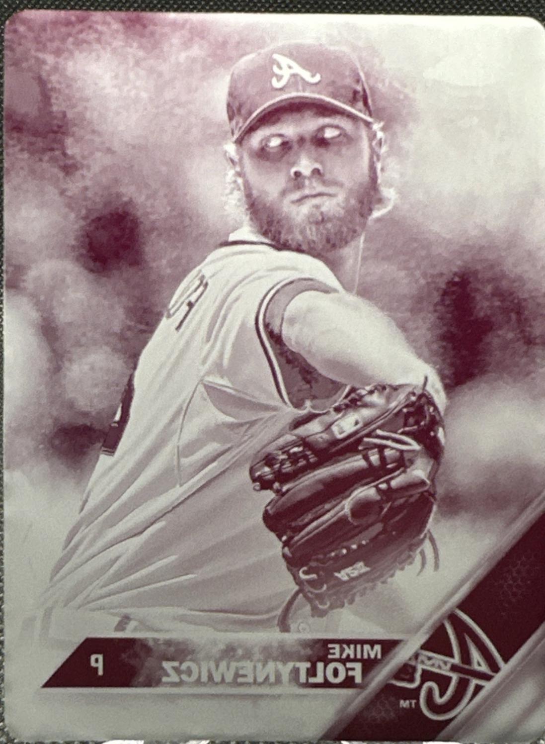 Mike Foltynewicz [Printing Plate] #186