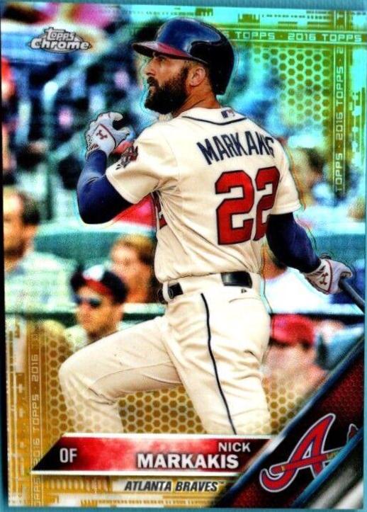 Nick Markakis [Gold Refractor] #76