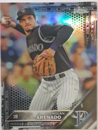 Nolan Arenado [Black Refractor] #9