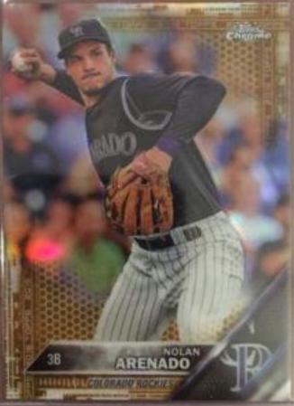 Nolan Arenado [Gold Refractor] #9
