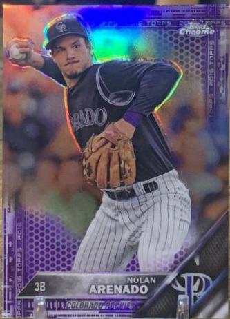 Nolan Arenado [Purple Refractor] #9