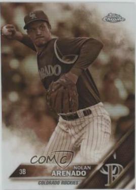 Nolan Arenado [Sepia Refractor] #9