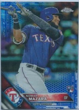 Nomar Mazara [Blue Refractor] #164
