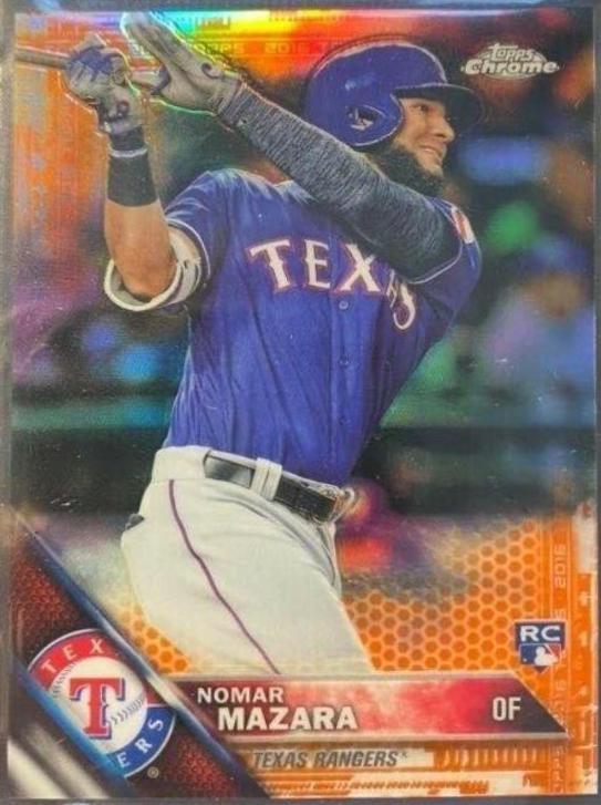 Nomar Mazara [Orange Refractor] #164