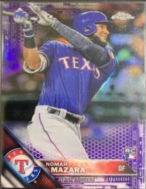 Nomar Mazara [Purple Refractor] #164