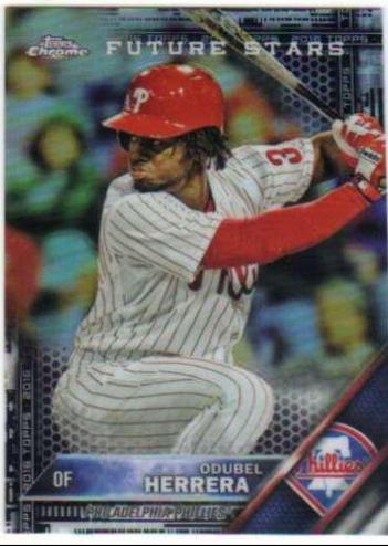 Odubel Herrera [Black Refractor] #129