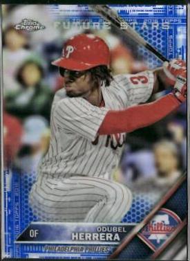 Odubel Herrera [Blue Refractor] #129