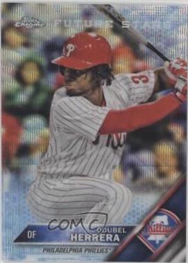 Odubel Herrera [Blue Wave Refractor] #129