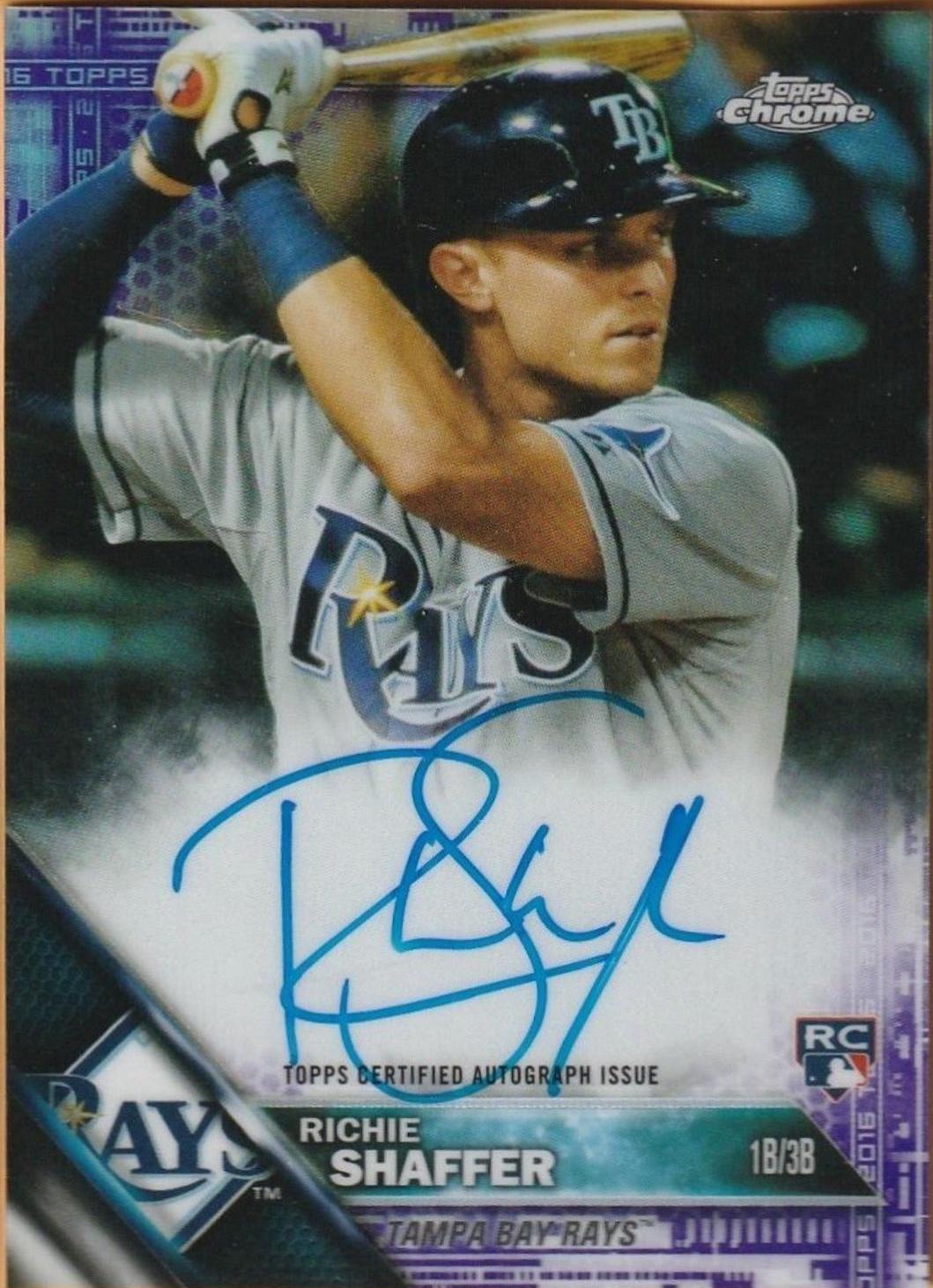 Richie Shaffer [Purple Refractor] #29
