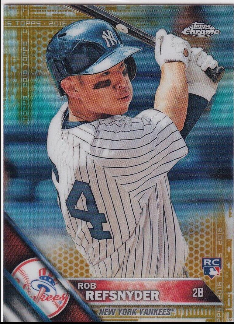 Rob Refsnyder [Gold Refractor] #24