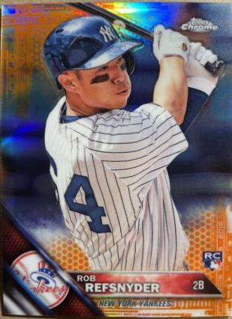 Rob Refsnyder [Orange Refractor] #24