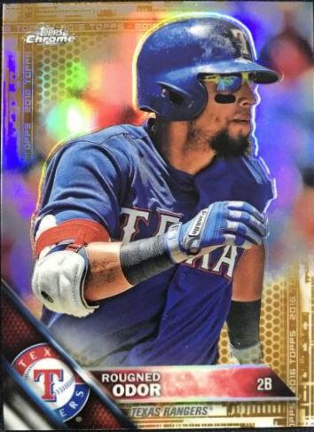 Rougned Odor [Gold Refractor] #86