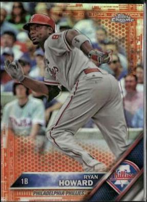 Ryan Howard [Orange Refractor] #72