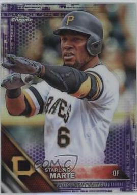 Starling Marte [Purple Refractor] #115