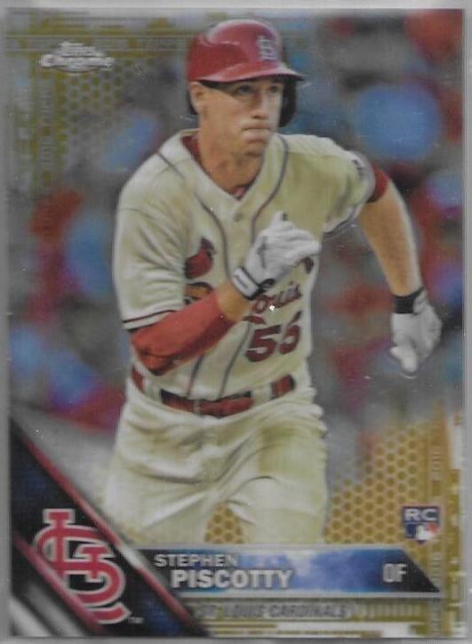 Stephen Piscotty [Gold Refractor] #132