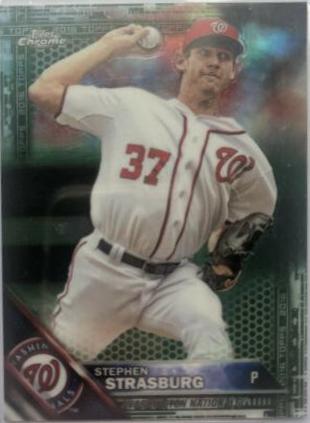 Stephen Strasburg [Green Refractor] #40