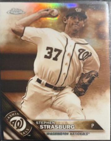 Stephen Strasburg [Sepia Refractor] #40