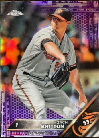 Zach Britton [Purple Refractor] #155