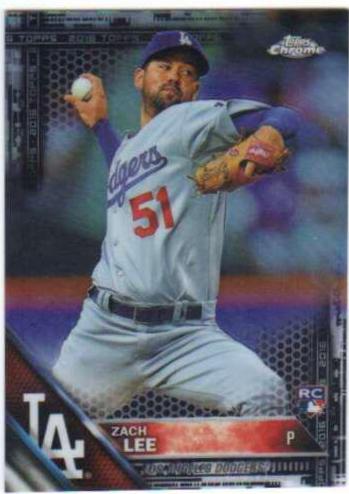 Zach Lee [Black Refractor] #171