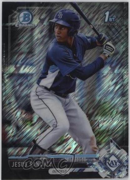 Jesus Sanchez [Black Shimmer Refractor] #BCP-228