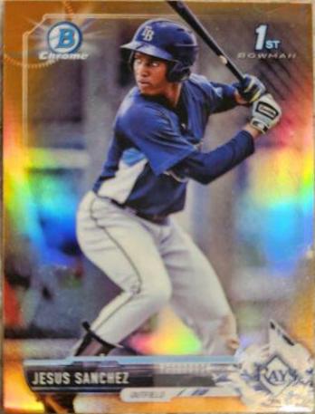 Jesus Sanchez [Gold Shimmer Refractor] #BCP-228