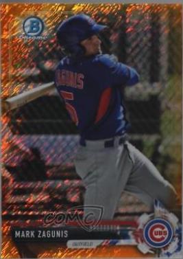 Mark Zagunis [Orange Shimmer Refractor] #BCP-233