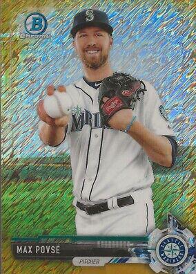 Max Povse [Gold Shimmer Refractor] #BCP-193
