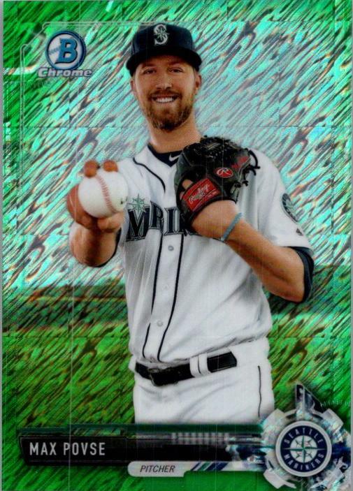 Max Povse [Green Shimmer Refractor] #BCP-193
