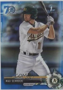 Max Schrock [Blue Refractor] #BCP-154