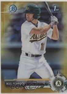 Max Schrock [Gold Refractor] #BCP-154