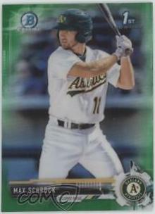 Max Schrock [Green Refractor] #BCP-154