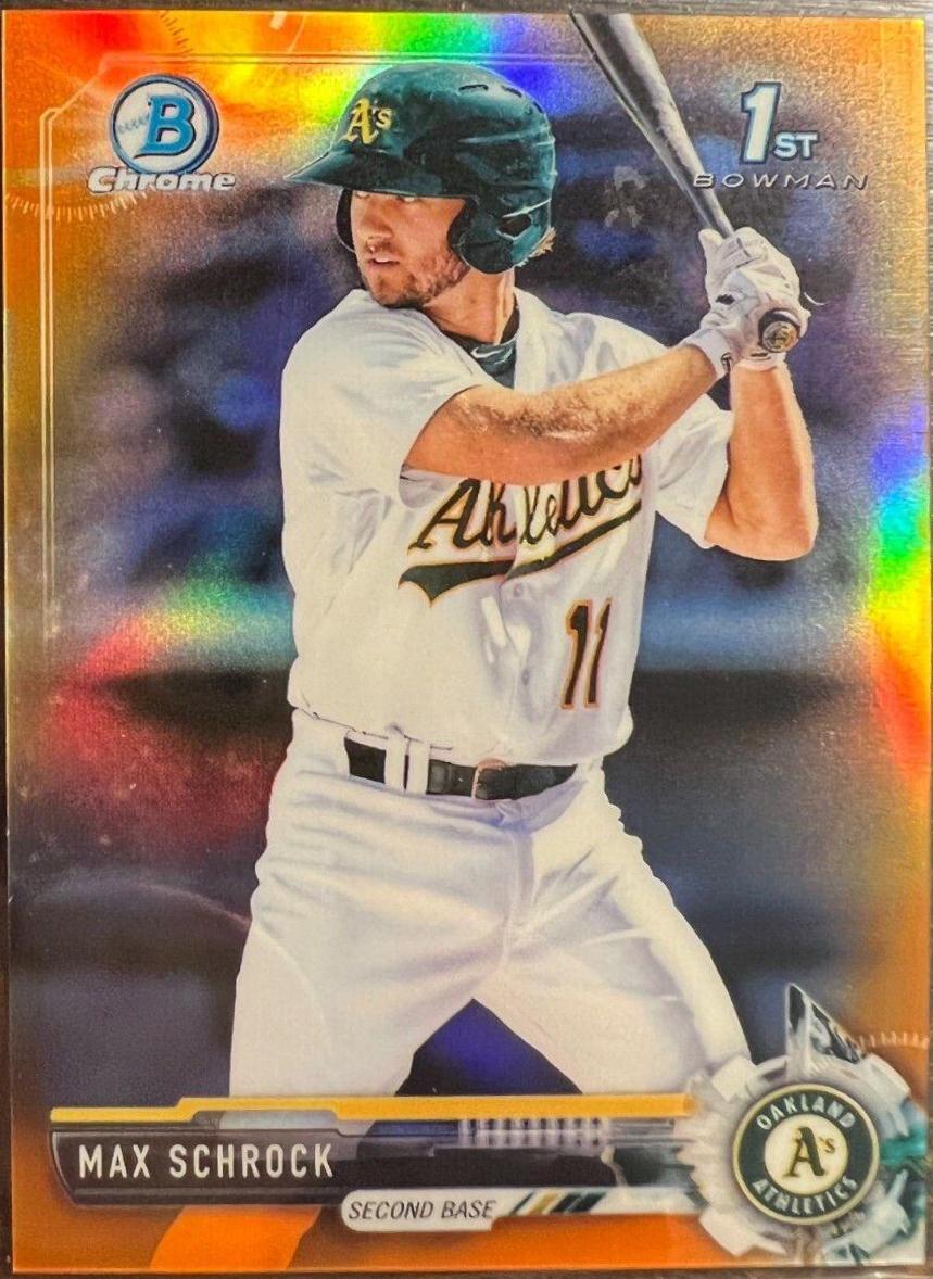 Max Schrock [Orange Refractor] #BCP-154