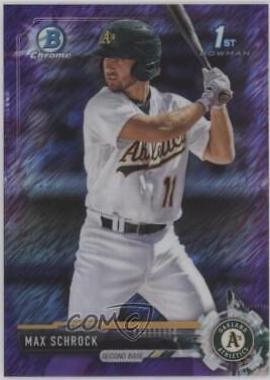 Max Schrock [Purple Shimmer Refractor] #BCP-154