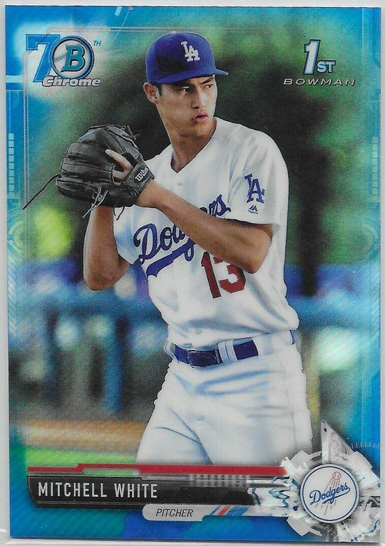 Mitchell White [Blue Refractor] #BCP-190
