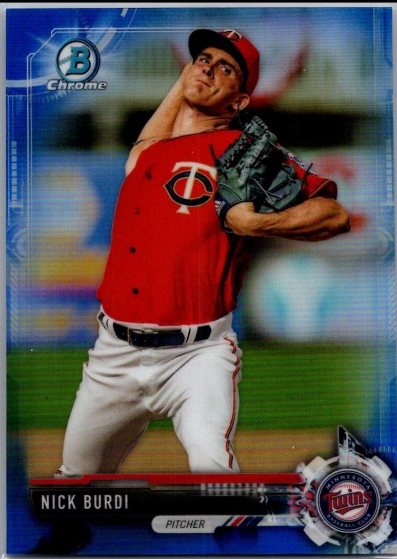 Nick Burdi [Blue Refractor] #BCP-15